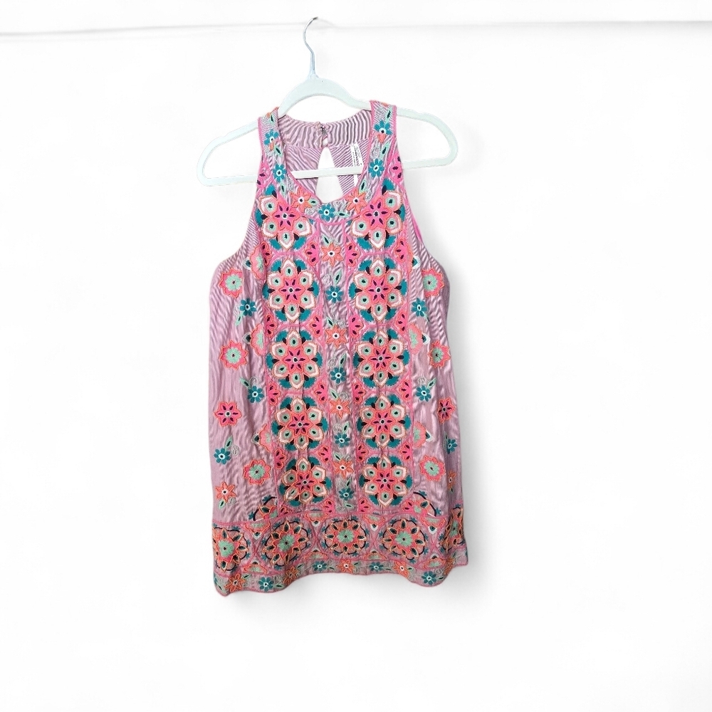 Anthropologie Embroidered & Appliqued Shift Dress - Picture 10 of 15
